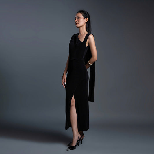 Contours of Confidence Stretchy Dress – Look 3