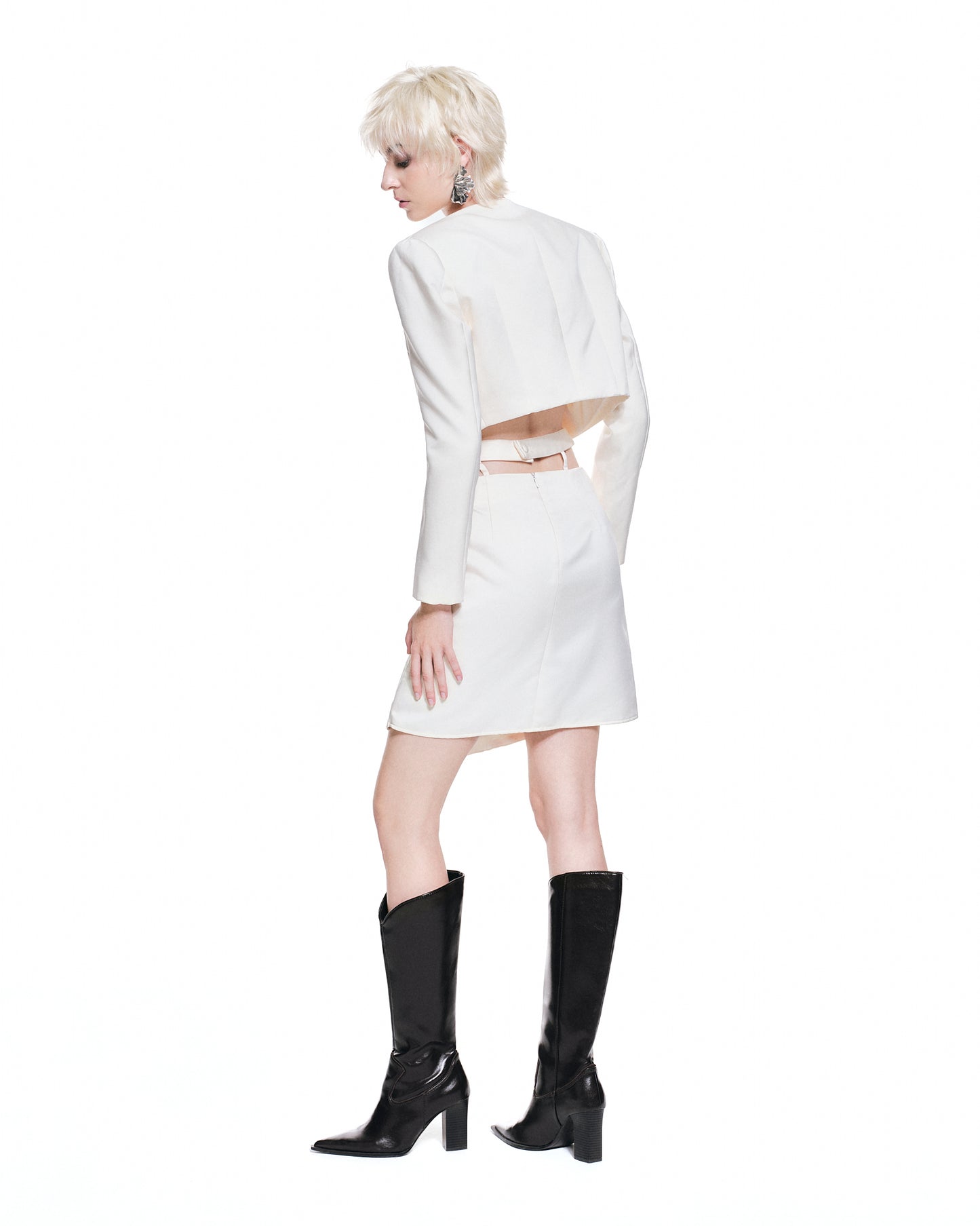 Marina Temptation Bustier & Cut-Out Skirt Set - Look 1