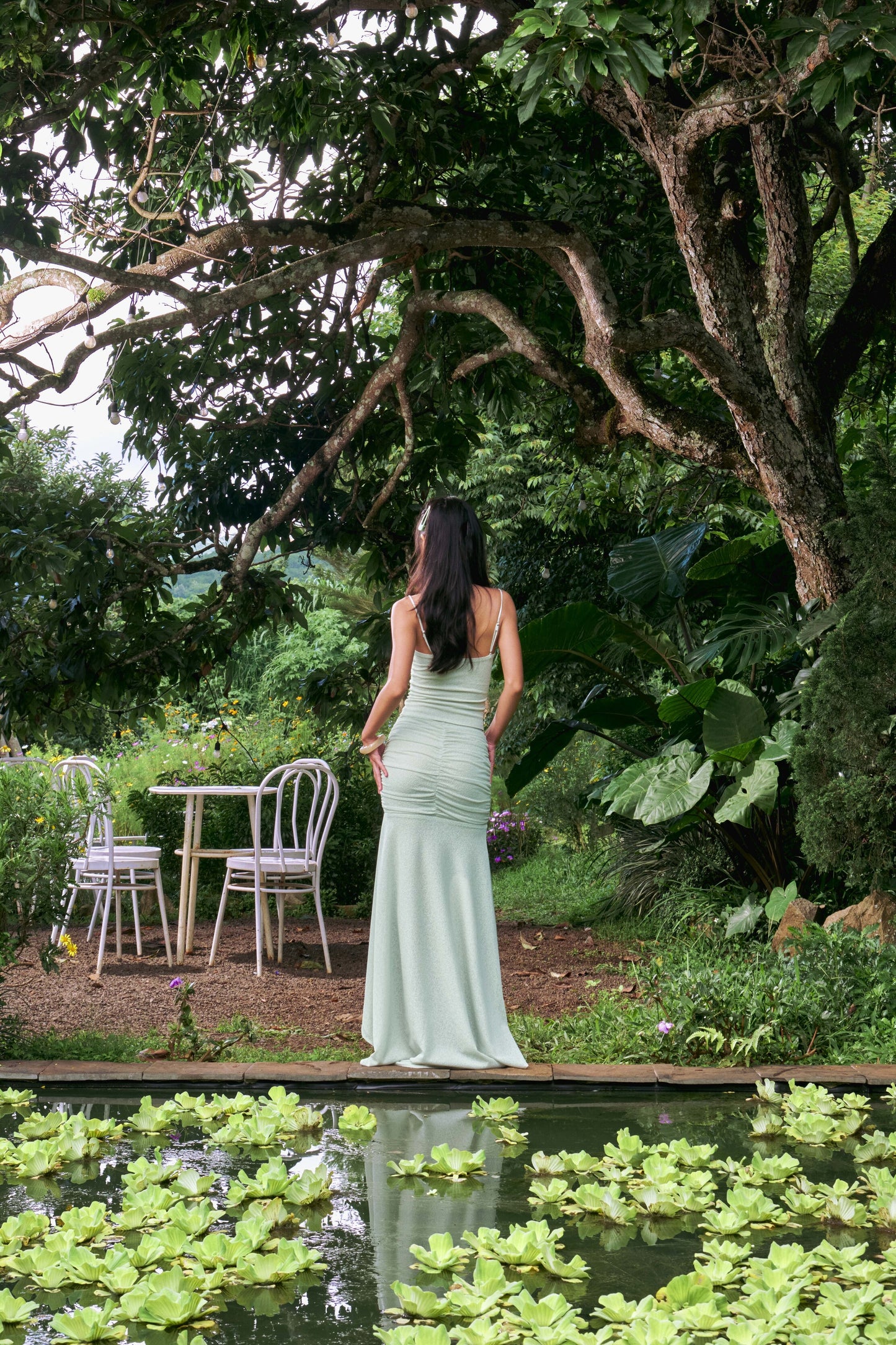 Feluna Stretch Camisole and Mermaid Maxi Skirt Set