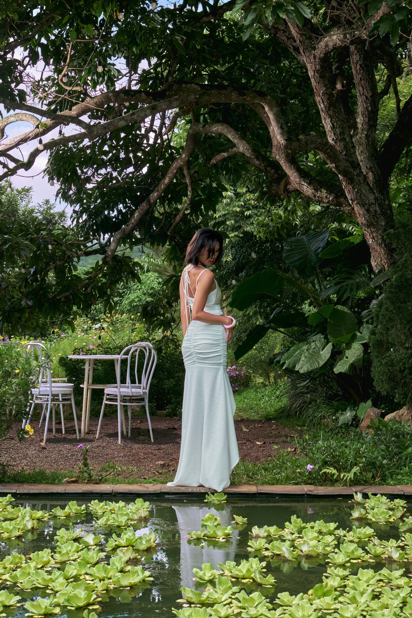 Feluna Stretch Camisole and Mermaid Maxi Skirt Set