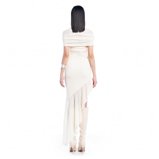 Aquaflame Essence Braided Asymmetrical Dress - Limited Dress