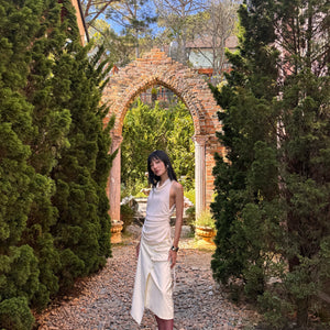 Versa Sheer Stretch Cowl Neck Tank